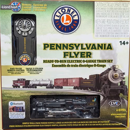Pennsylvania Flyer LionChief O-Gauge Train Set (#6-83984, 2017 w/Bluetooth)