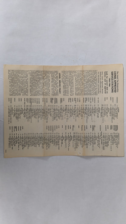 Lionel Cataloged Freight Outfit (#11530 , 1965)