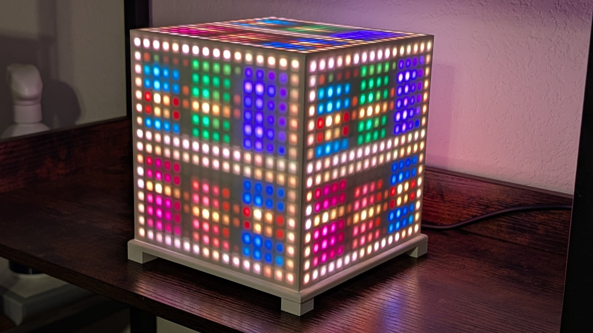 Pixel Art Lamp - Square