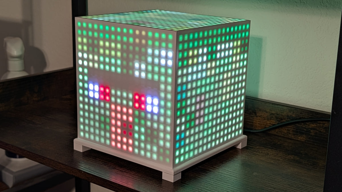 Pixel Art Lamp - Square
