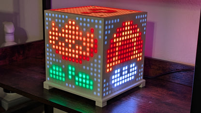 Pixel Art Lamp - Square