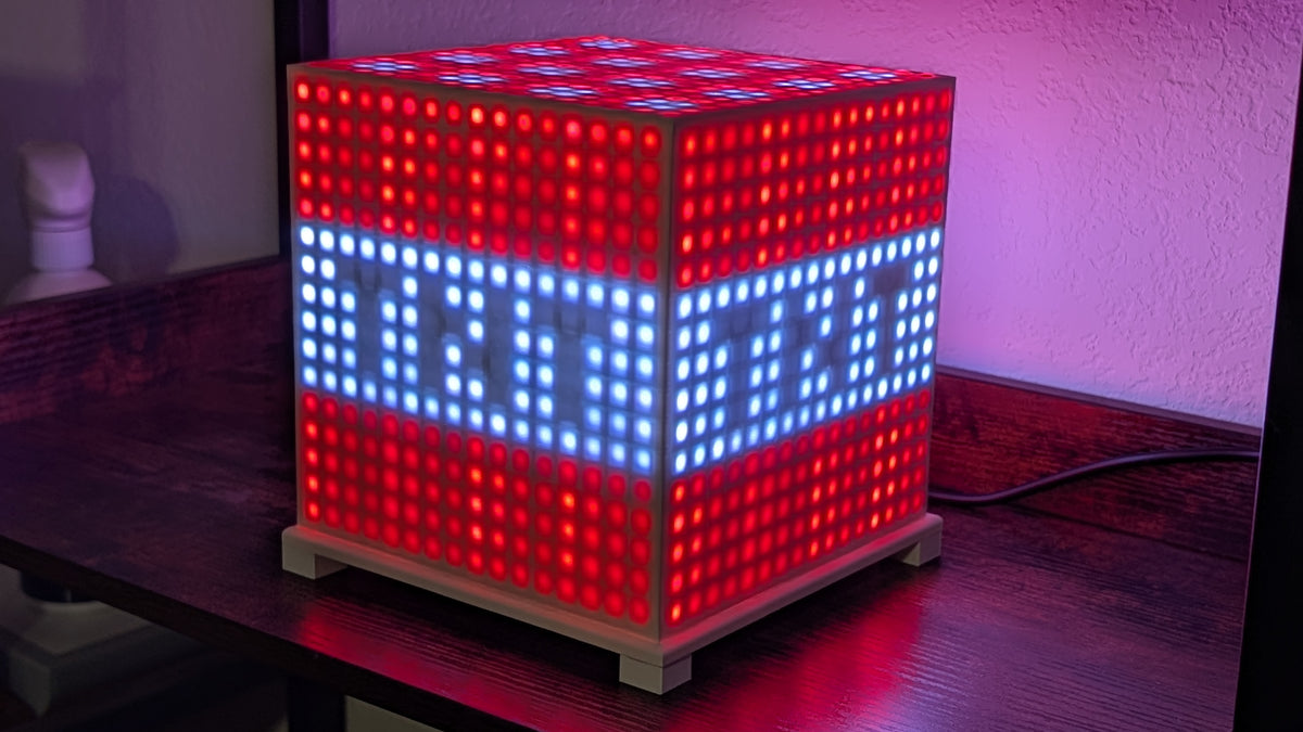 Pixel Art Lamp - Square