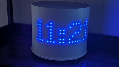 Pixel Art Lamp - Round