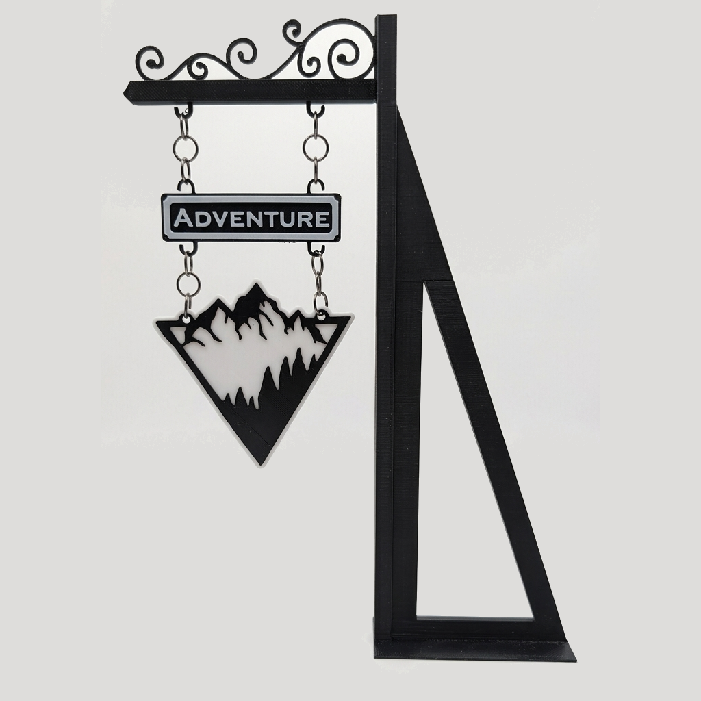 9" Bookend Sign Posts