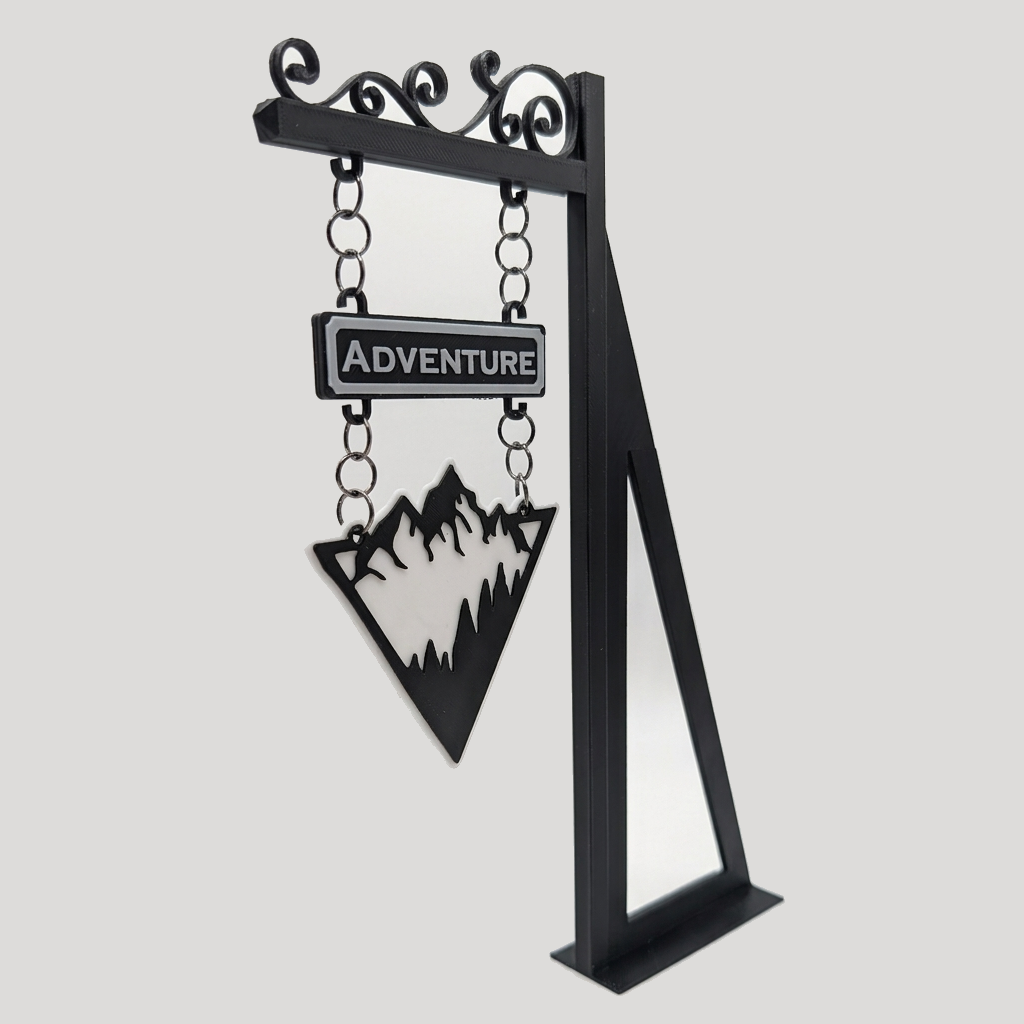 9" Bookend Sign Posts
