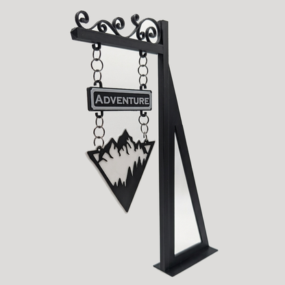 9" Bookend Sign Posts
