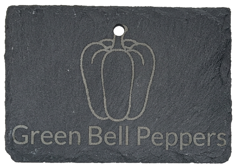 4" Slate Hanging Smart-Sign