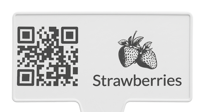 11.8 Inch Plastic Garden Smart-Label And Stakes