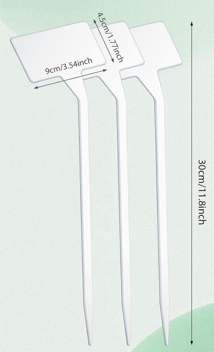 11.8 Inch Plastic Garden Smart-Label And Stakes